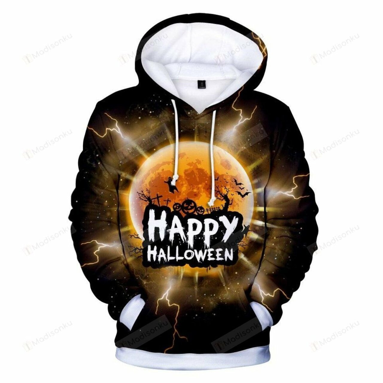 The Happy Halloween 3d All Over Print Hoodie