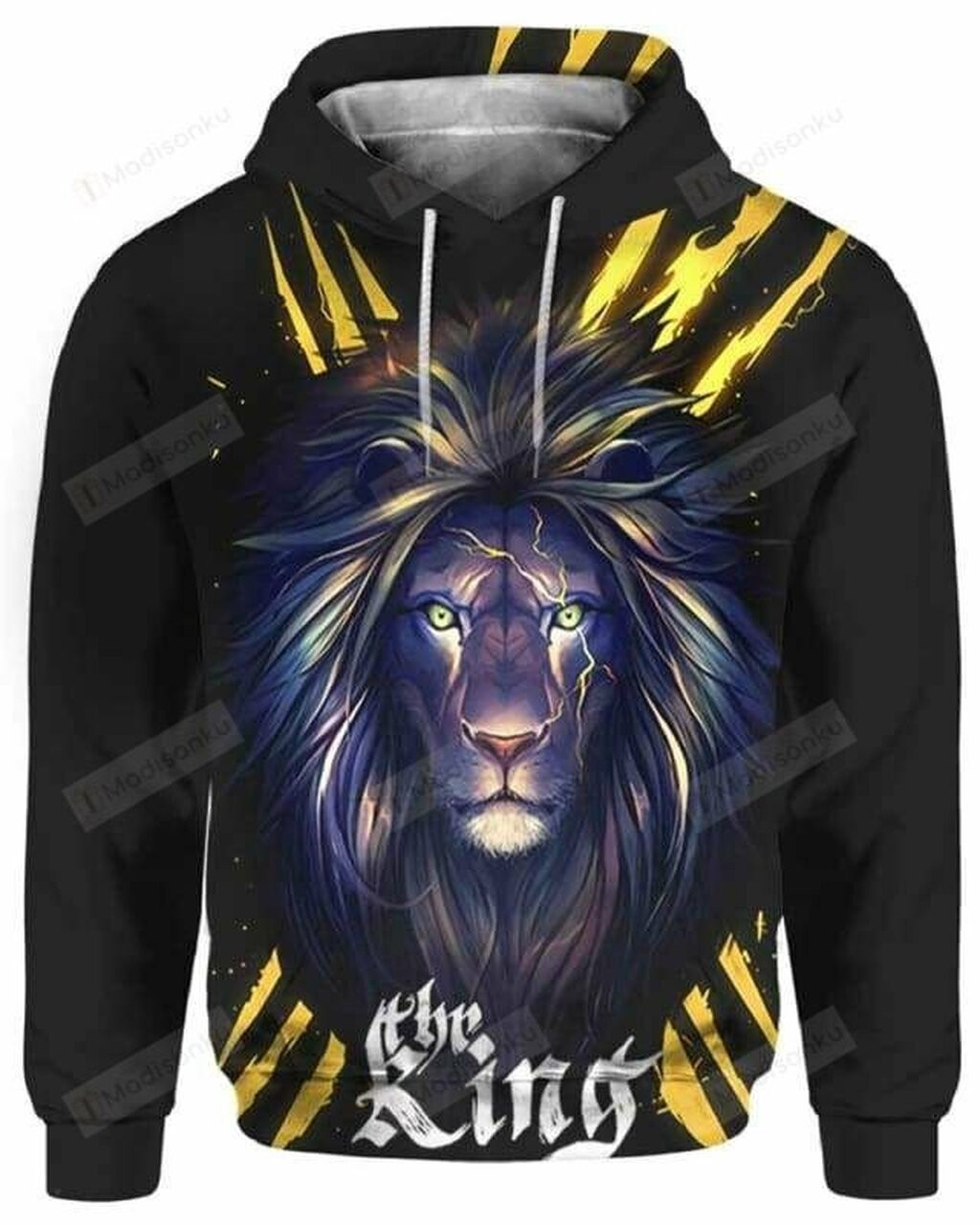 The King For Unisex 3d All Over Print Hoodie