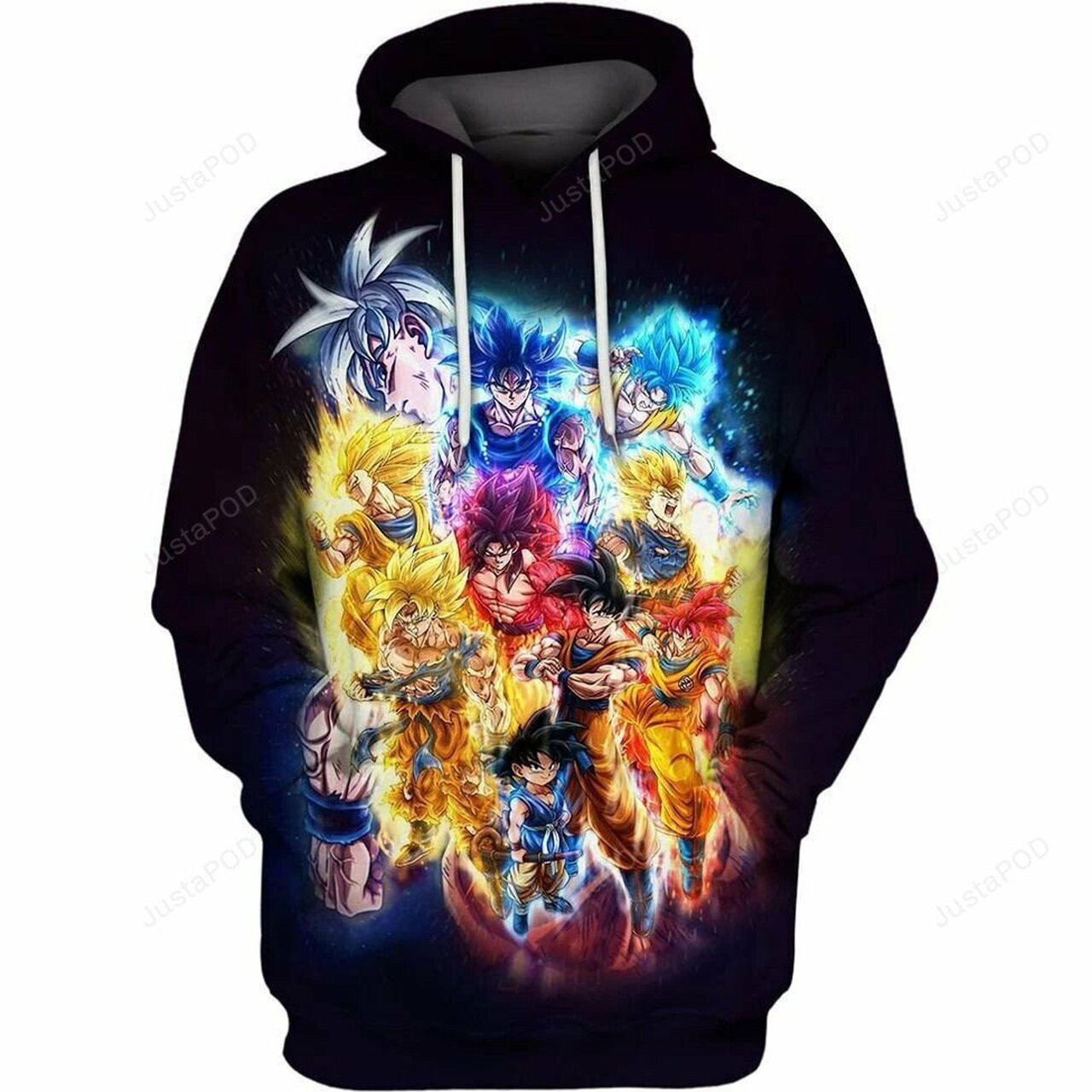 The Legacy Of Goku 3d All Over Print Hoodie