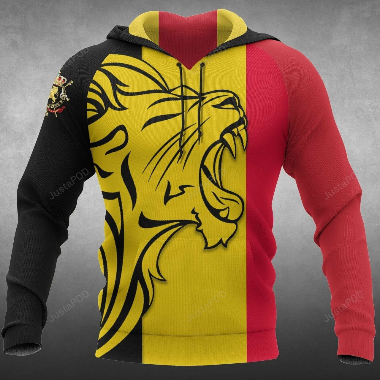 The Lion In Belgium 3d All Print Hoodie