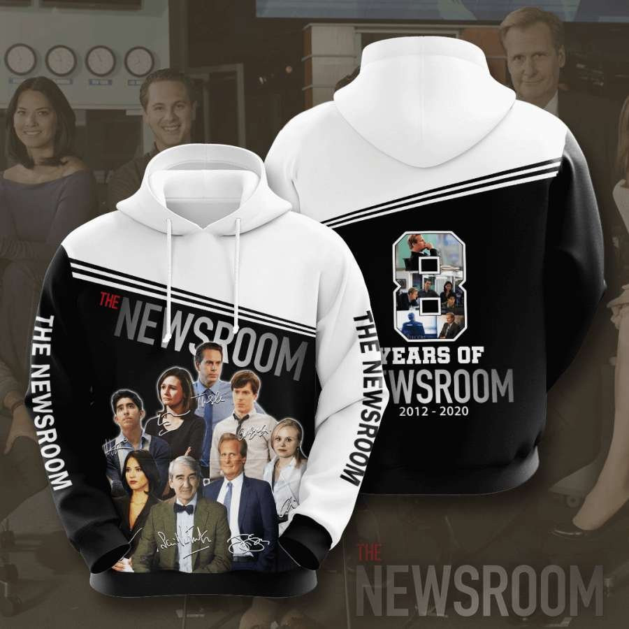 The Newsroom No1988 Custom Hoodie 3D