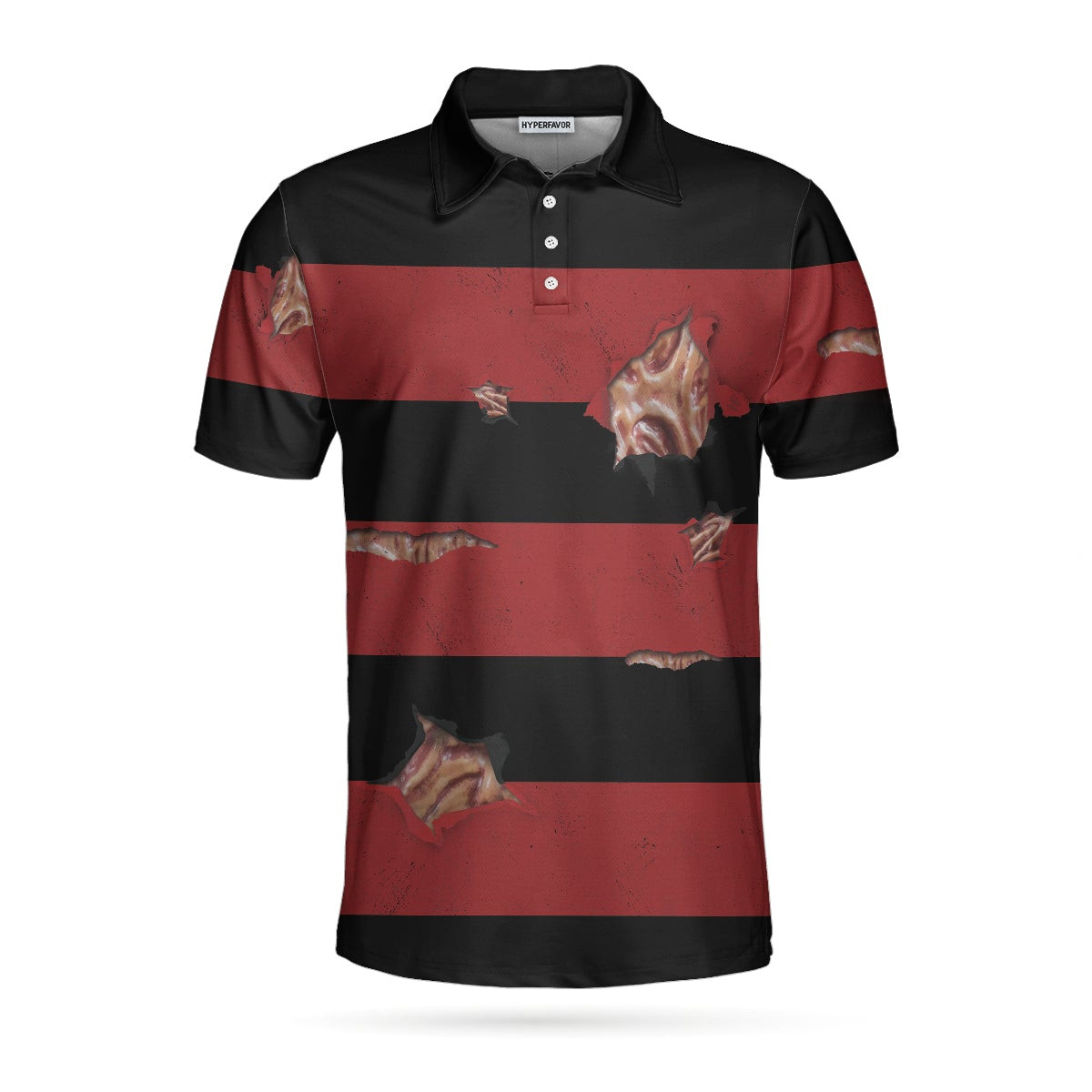 The Nightmare Is Coming To Town Halloween Polo Shirt Scary Halloween Shirt For Men