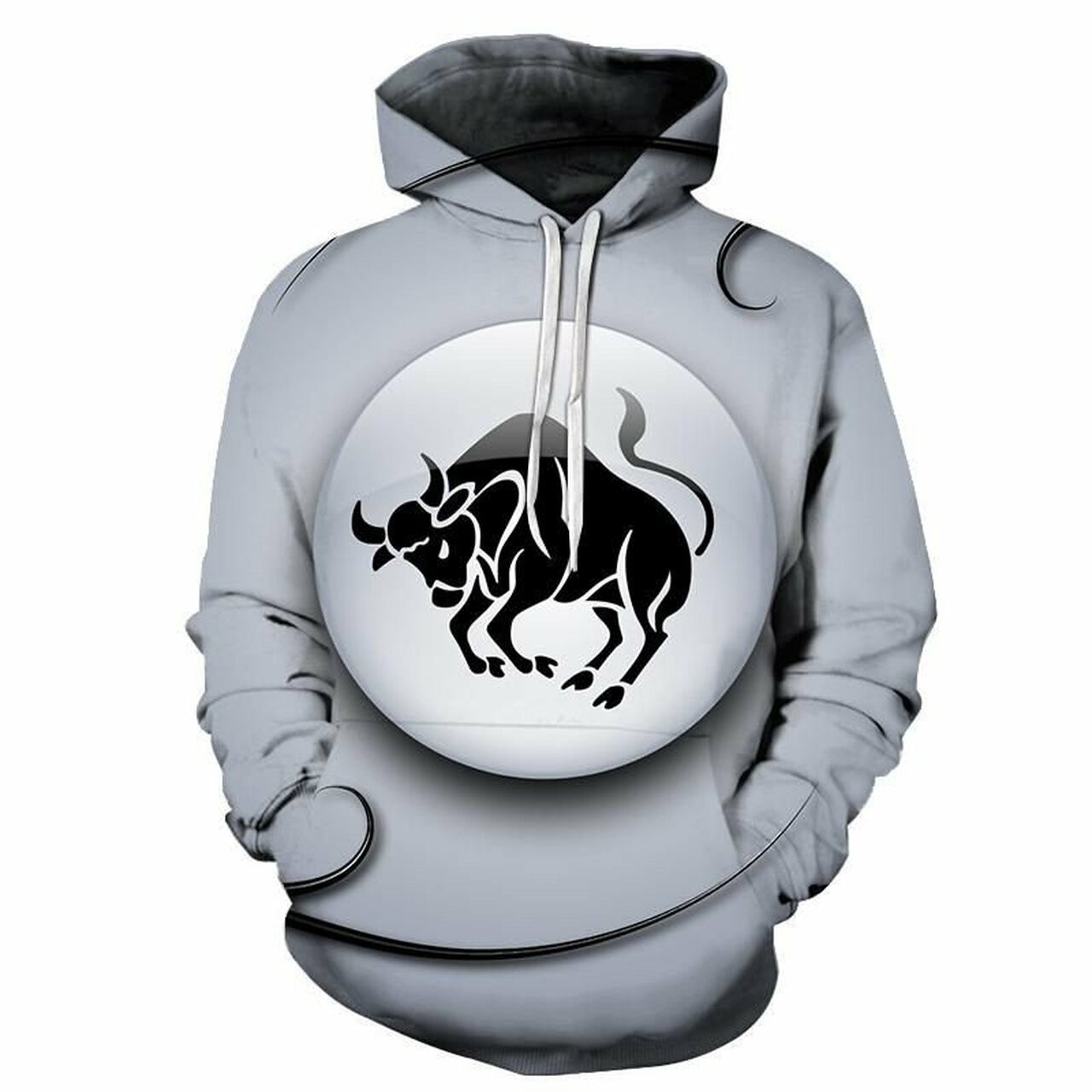 The Radiant Taurus 3d All Over Print Hoodie