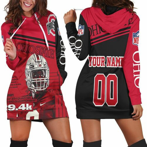 The Rise Of Ohio State Buckeyes B1g Championship Best Team Personalized Hoodie Dress Sweater Dress Sweatshirt Dress