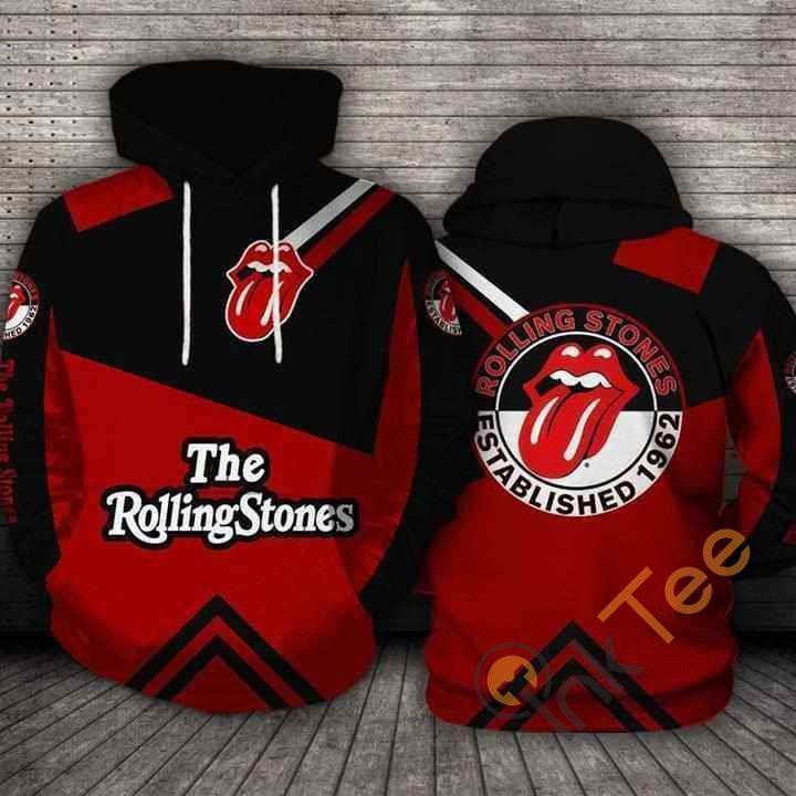 The Rolling Stones Established 1962 Logo Hoodie 3d