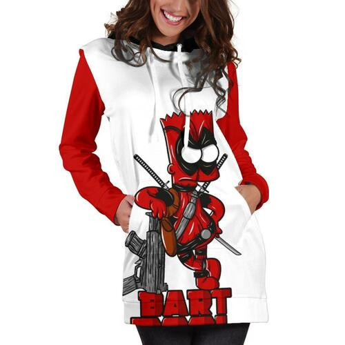 The Simpsons Hoodie Dress Sweater Dress Sweatshirt Dress 3d All Over Print For Women Hoodie