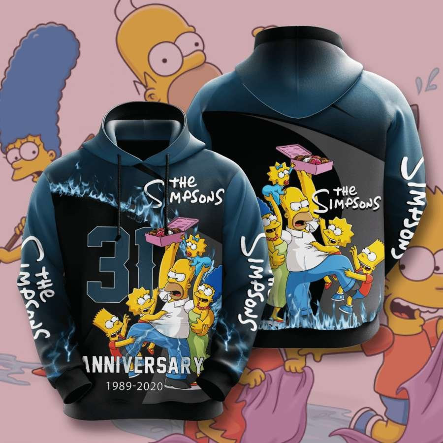 The Simpsons No2002 Custom Hoodie 3D