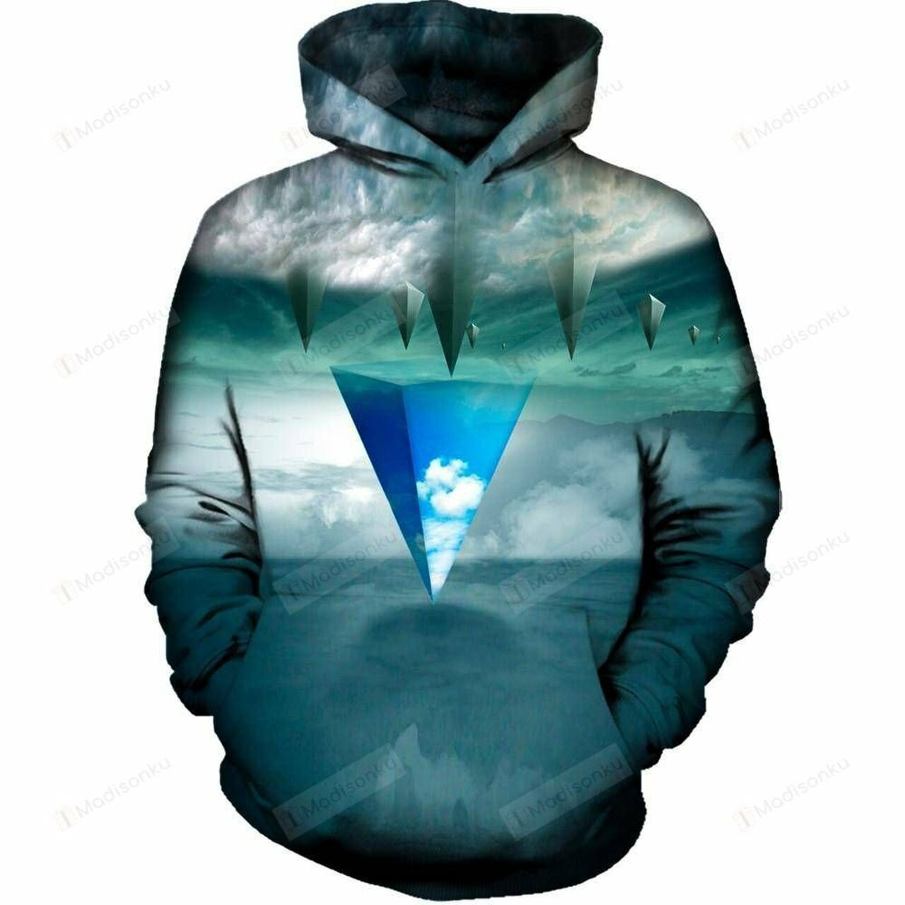 The Surreal 3d All Over Print Hoodie