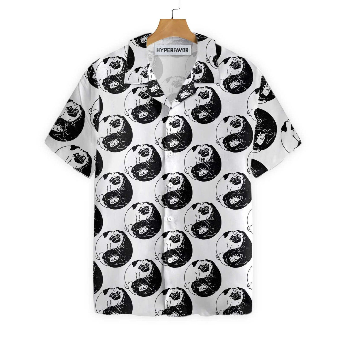 The Tao Of Pugs Shirt For Men Hawaiian Shirt