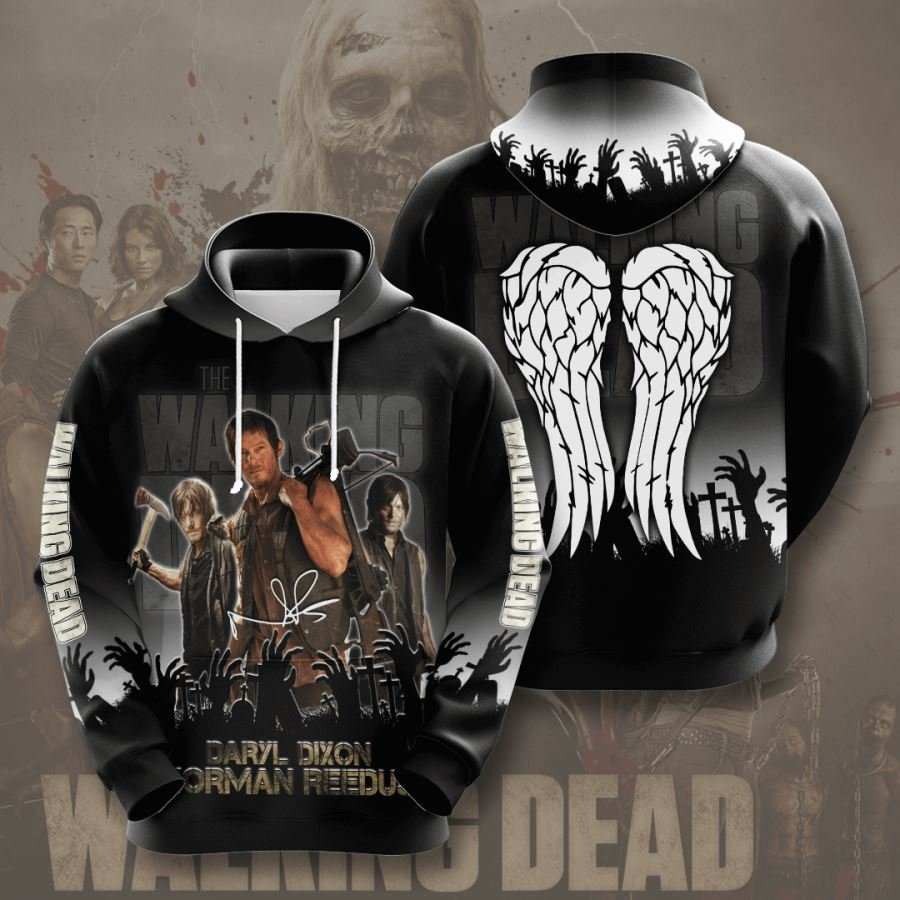 The Walking Dead No2008 Custom Hoodie 3D