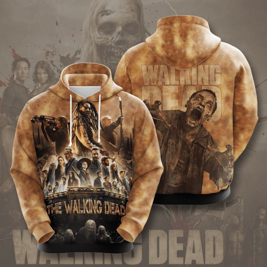 The Walking Dead No2010 Custom Hoodie 3D