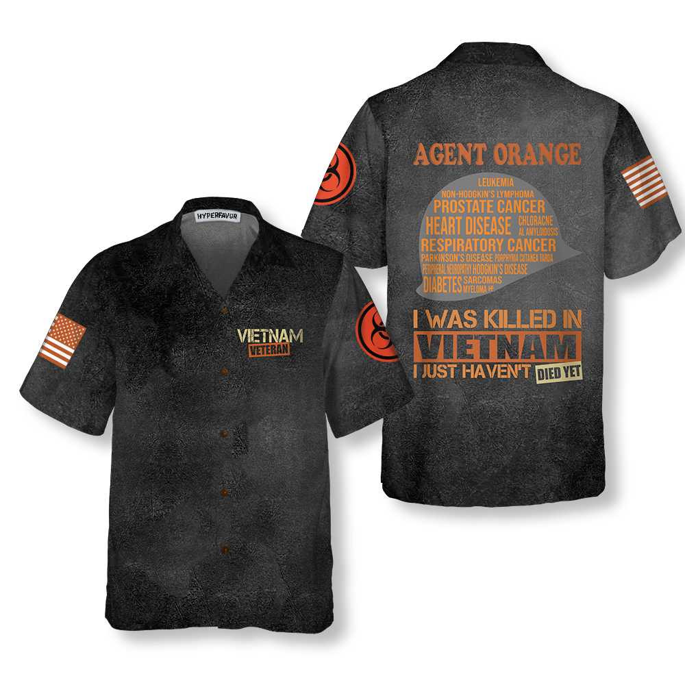 The War Is Over But The Battle Continues Agent Orange Dioxin Hawaiian Shirt Aloha Shirt For Men