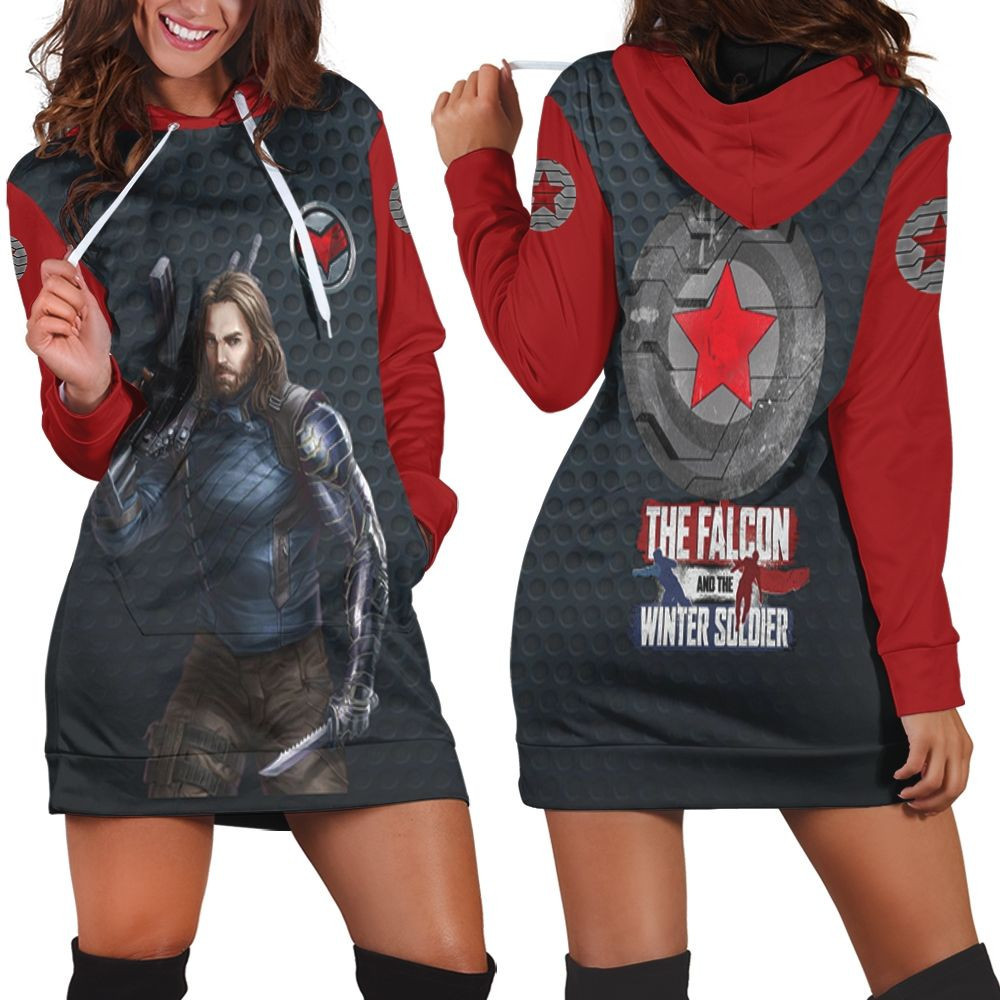 The Winter Soldier Who Is The Best Assassin Hoodie Dress Sweater Dress Sweatshirt Dress