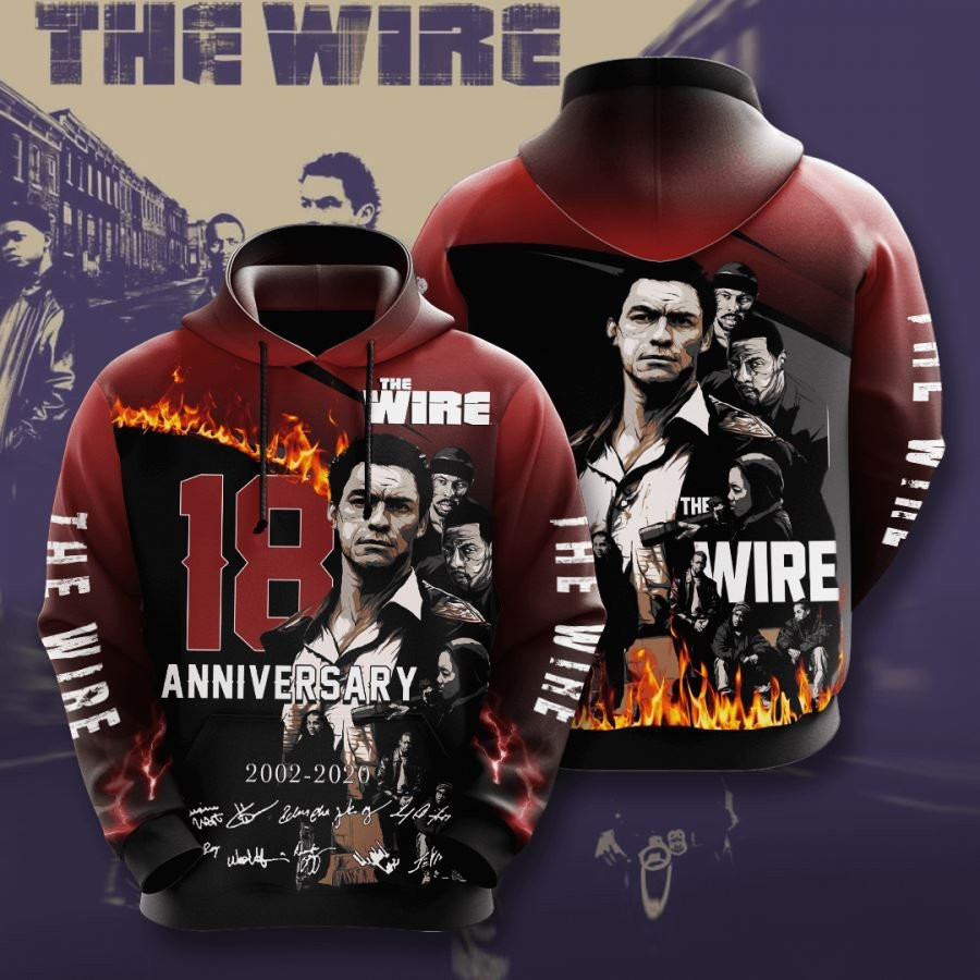 The Wire No2015 Custom Hoodie 3D