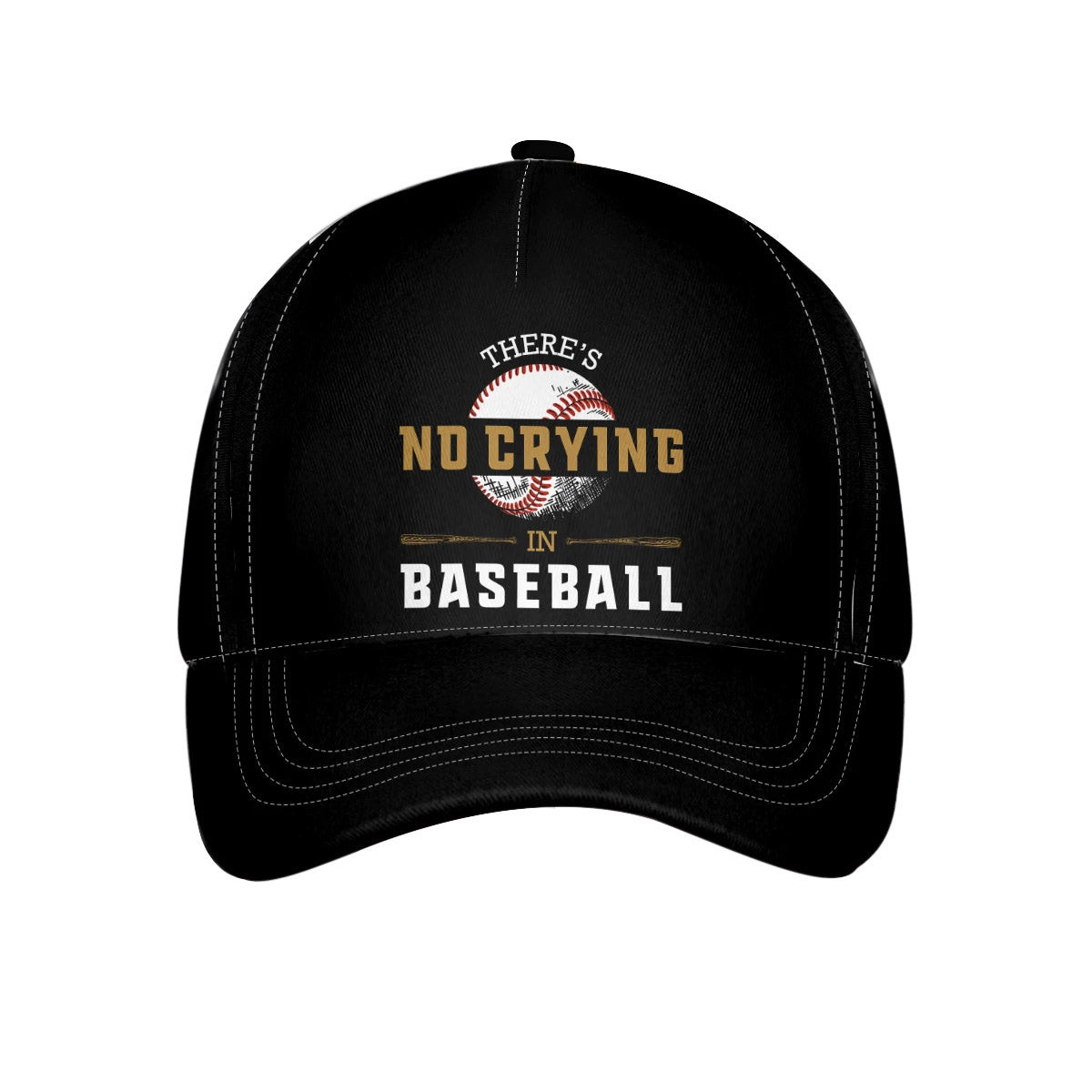 Theres No Crying In Baseball Black Cap