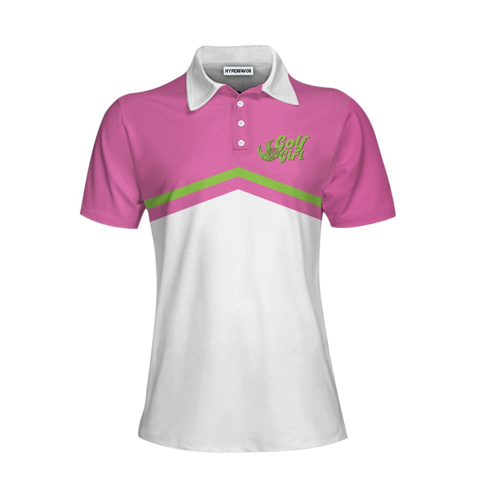 This Girl Knows How To Par Tee Golf Short Sleeve Women Polo Shirt Golf Girl Shirt For Ladies