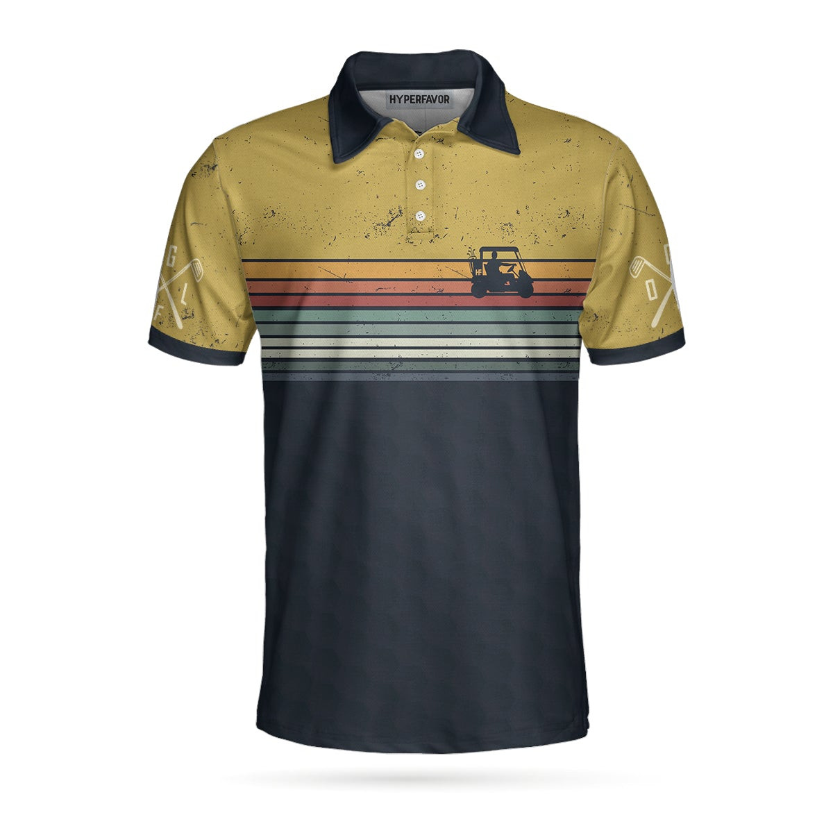 This Is How A Cool Grandpa Rolls Golf Polo Shirt Striped Shirt For Men Cool Golf Gift For Golfers