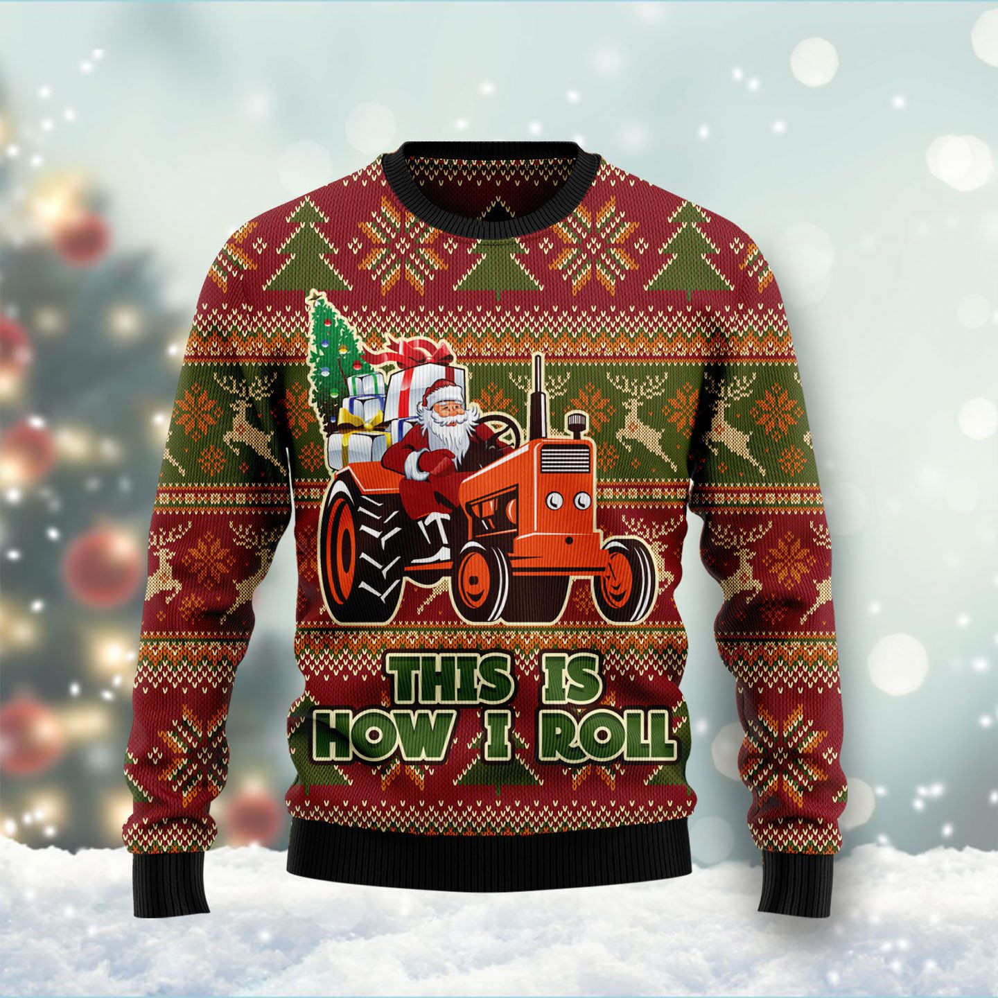 This Is How I Roll Ugly Christmas Sweater Ugly Sweater For Men Women