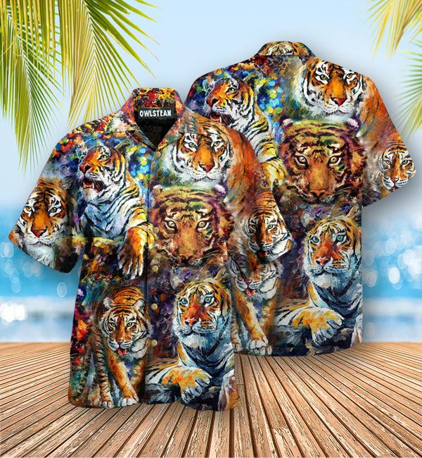 Tiger Eyes Of The Tiger Edition - Hawaiian Shirt - Hawaiian Shirt For Men