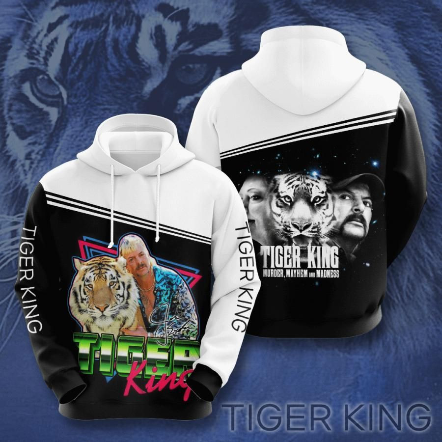 Tiger King Murder Mayhem And Madness No2018 Custom Hoodie 3D Size S to 5XL
