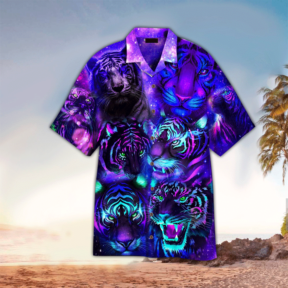 Tiger Shirt Tiger Clothing For Tiger Lovers Summer Aloha Shirt