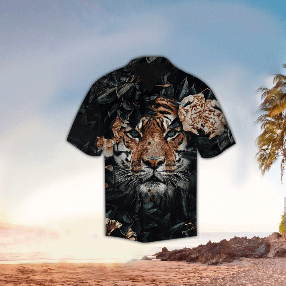 Tiger Terrier Shirt Tiger Clothing For Tiger Lovers Summer Aloha Shirt