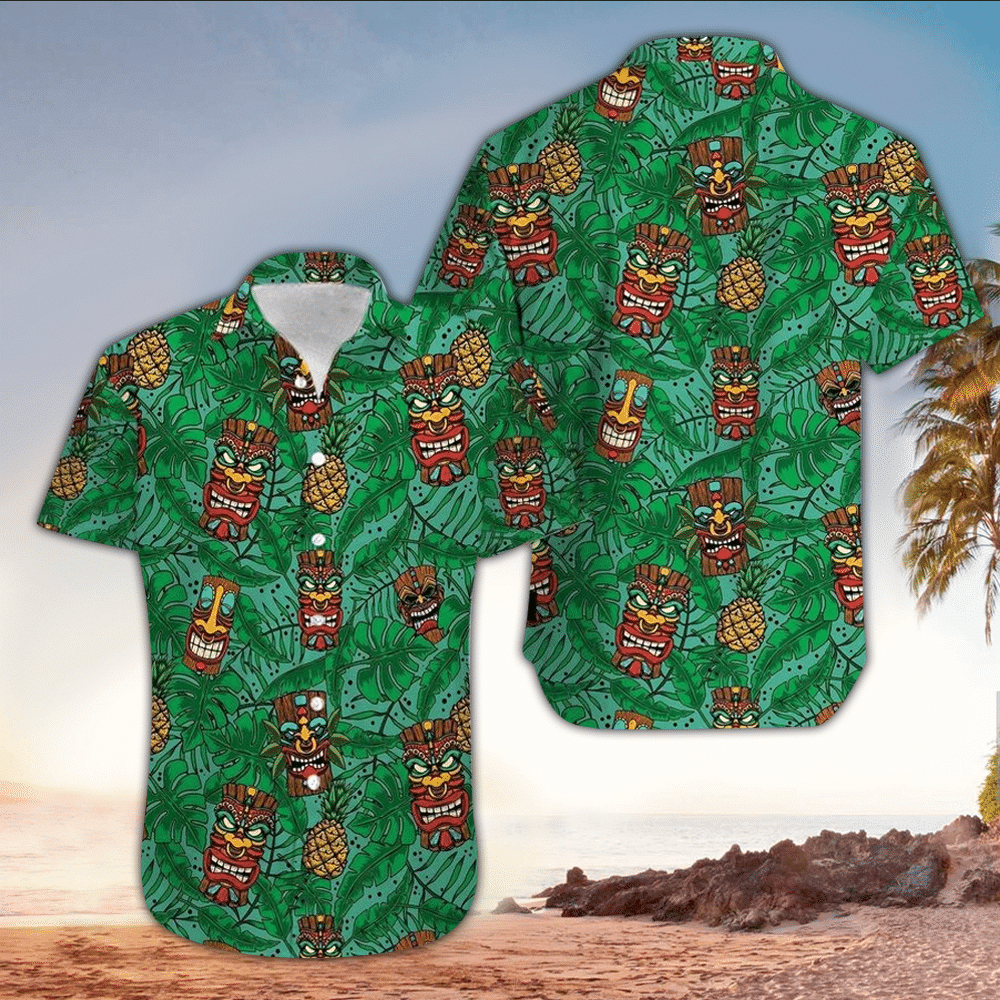 Tiki Aloha Shirt Perfect Hawaiian Shirt For Tiki Lover Shirt For Men and Women