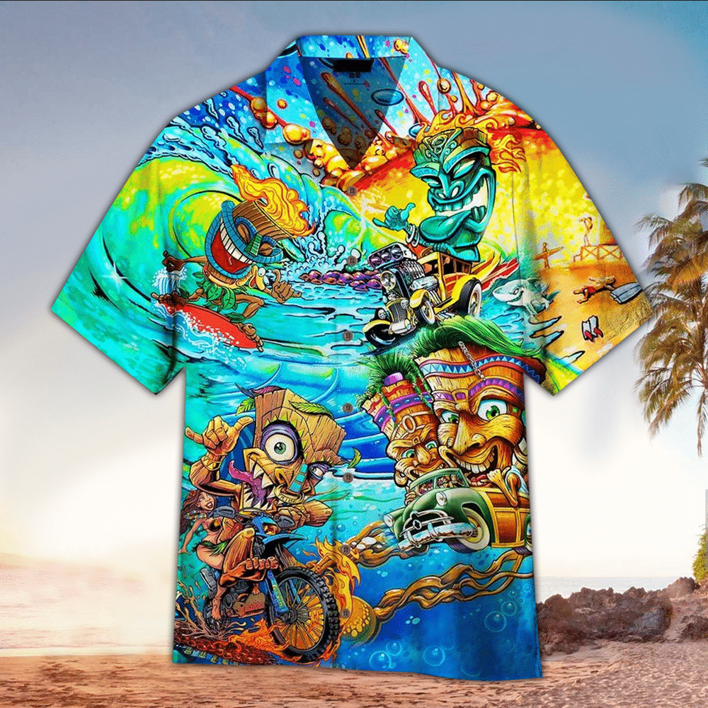 Tiki Aloha Shirt Perfect Hawaiian Shirt For Tiki Lover Shirt For Men and Women