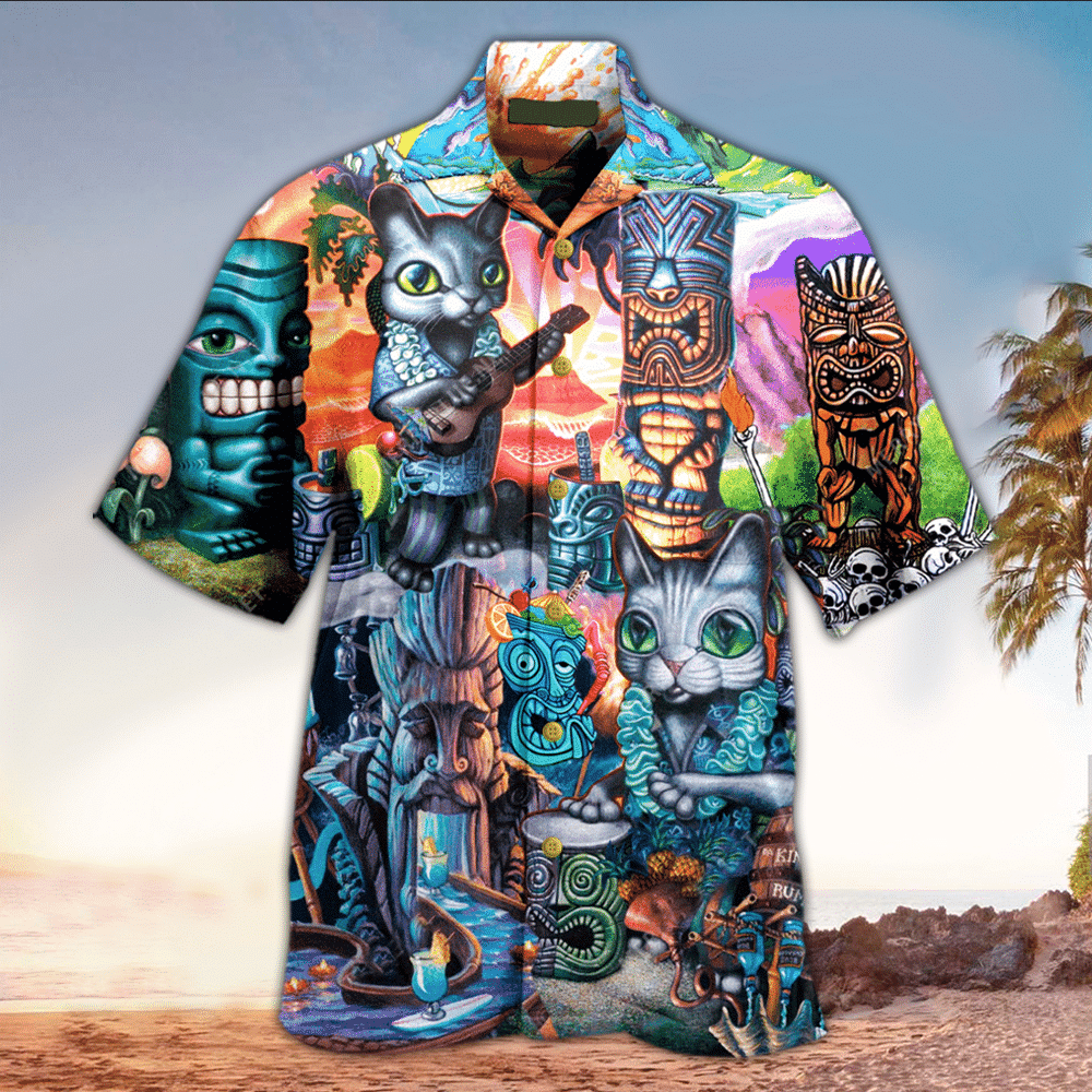 Tiki Aloha Shirt Perfect Hawaiian Shirt For Tiki Lover Shirt For Men and Women