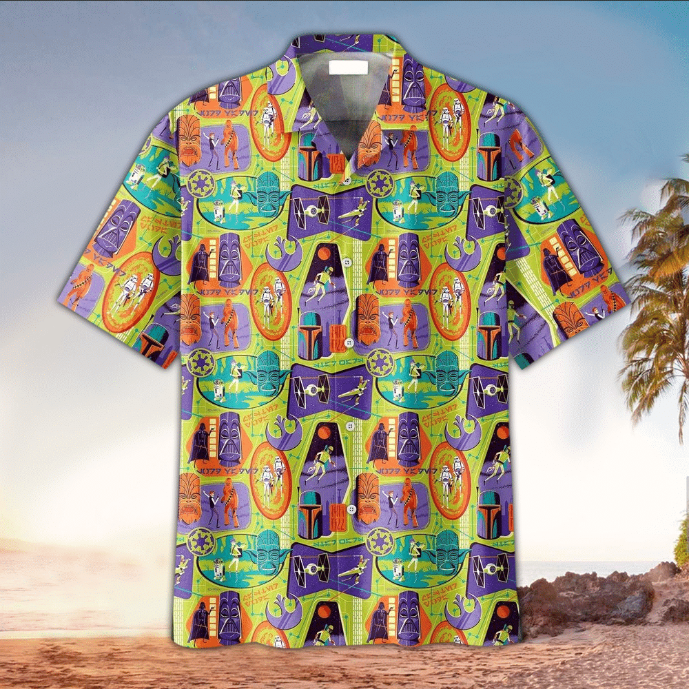 Tiki Apparel Tiki Button Up Shirt For Men and Women