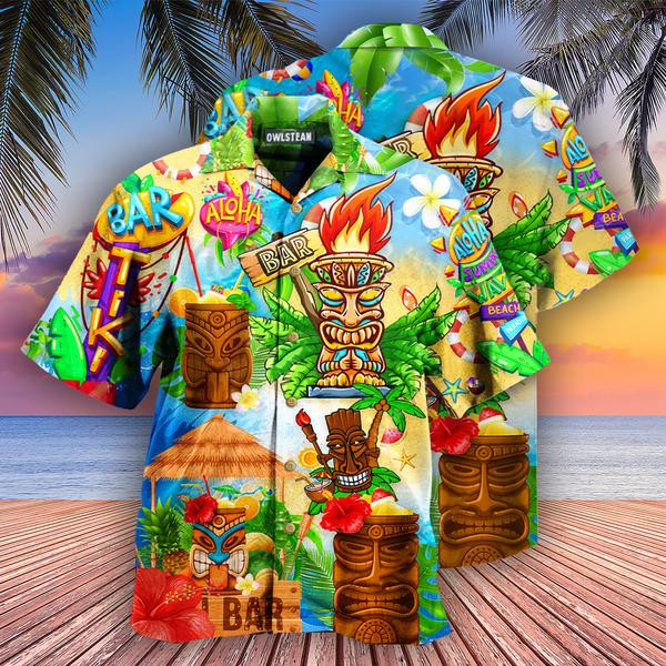 Tiki Good Times Great Friends At Tiki Bar Edition - Hawaiian Shirt - Hawaiian Shirt For Men