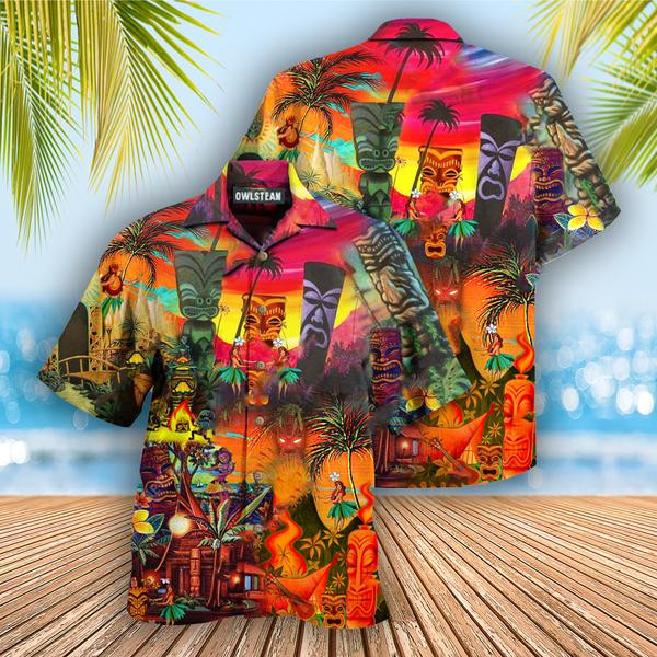 Tiki Hawaii Always Keeps Your Heart Edition - Hawaiian Shirt - Hawaiian Shirt For Men