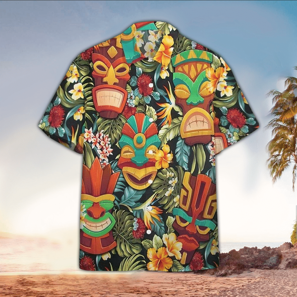 Tiki Hawaiian Shirt Perfect Tiki Clothing Shirt For Men and Women