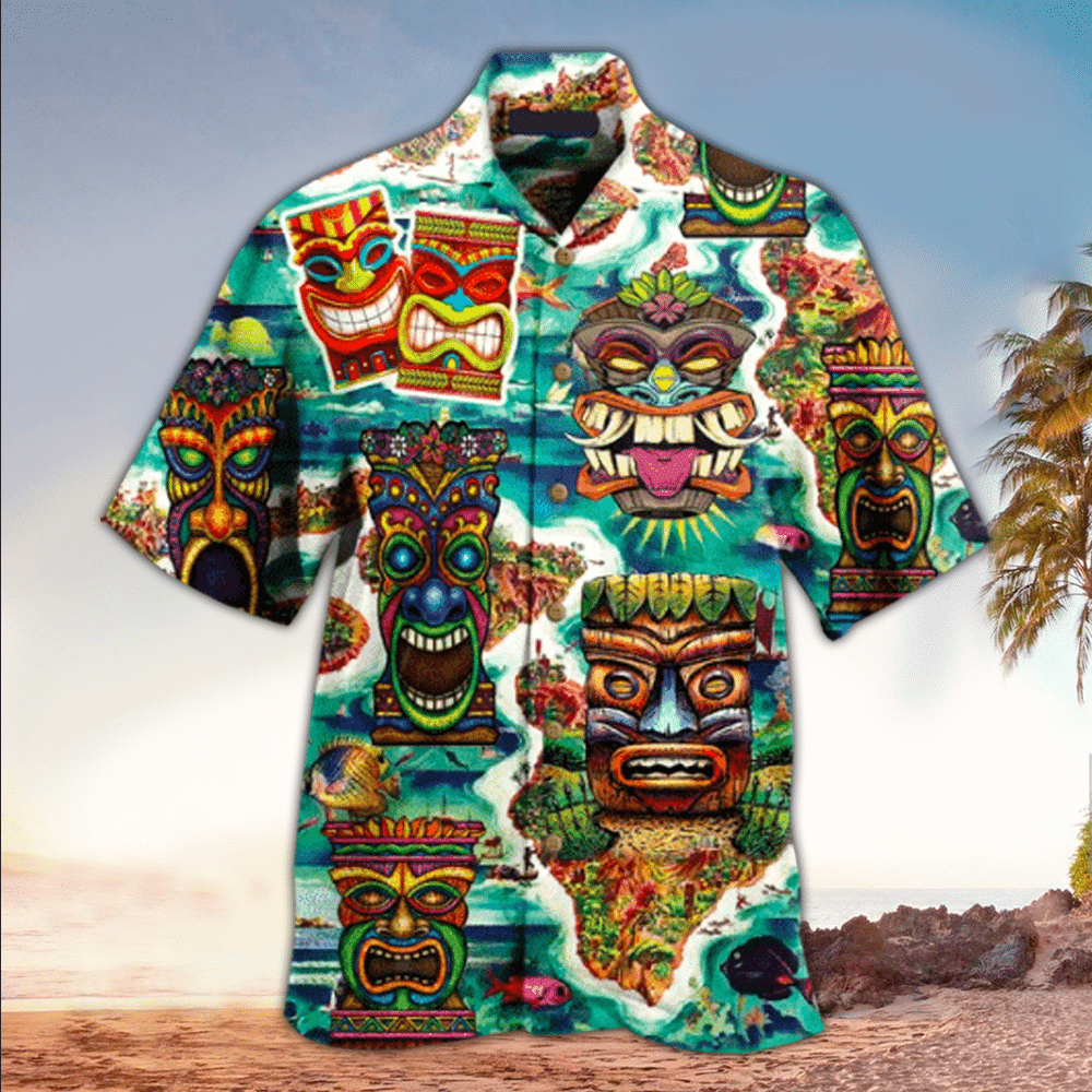 Tiki Hawaiian Shirt Tiki Lover Gifts Shirt For Men and Women