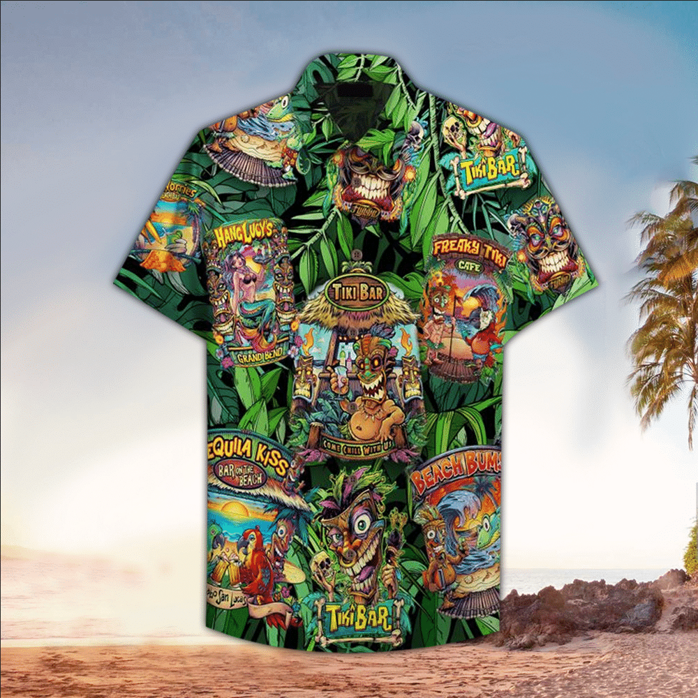 Tiki Hawaiian Shirt Tiki Lover Gifts Shirt For Men and Women