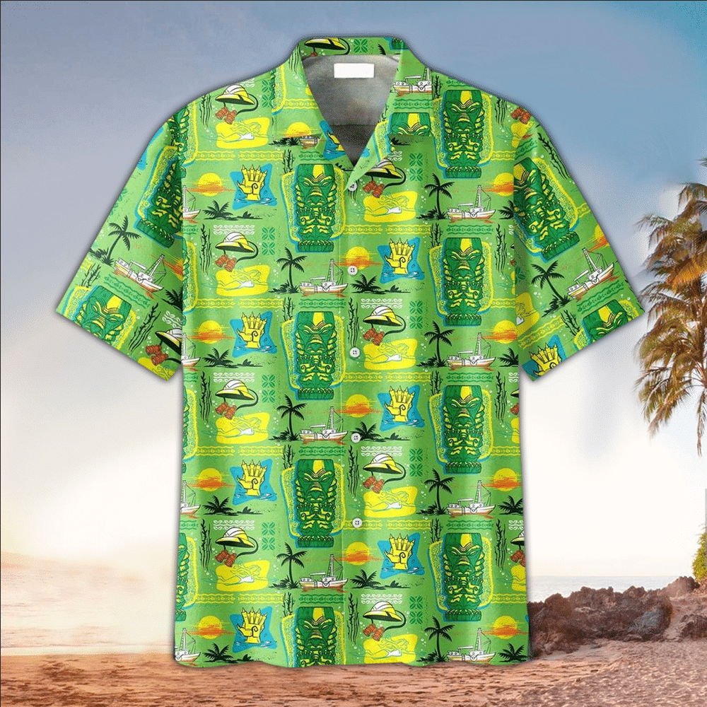 Tiki Shirt Hawaiian Shirt For Tiki Lovers Shirt For Men and Women