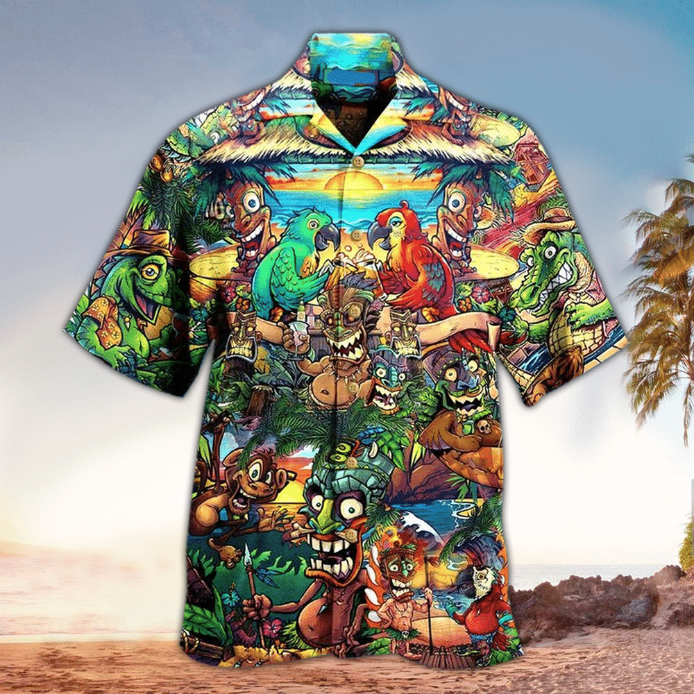 Tiki Shirt Tiki Clothing For Tiki Lovers Shirt For Men and Women