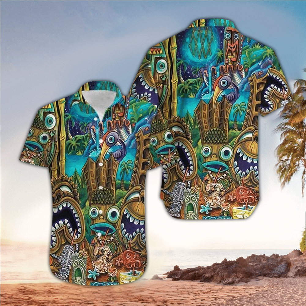 Tiki Shirt Tiki Clothing For Tiki Lovers Shirt For Men and Women