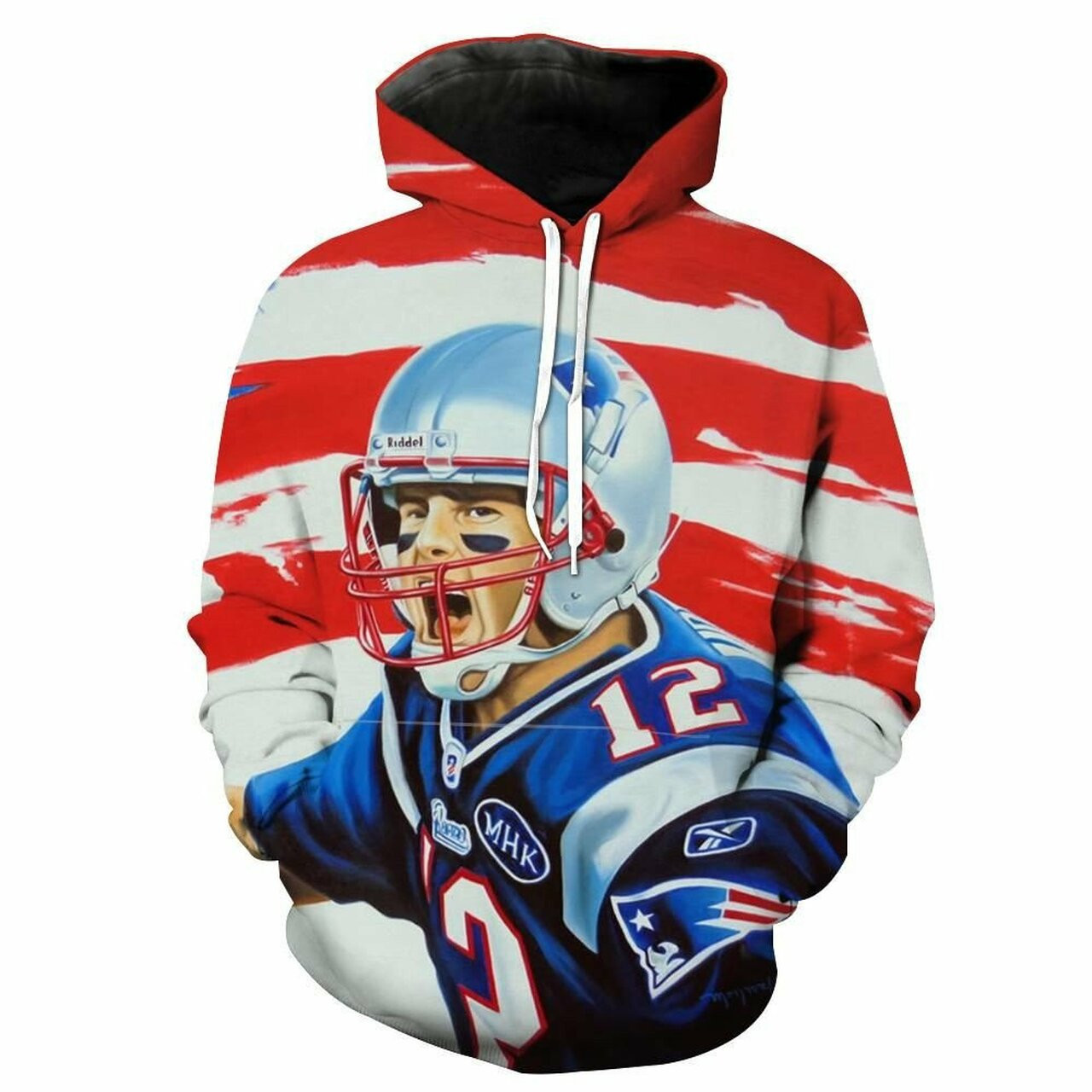 Tom Brady 3d All Over Print Hoodie