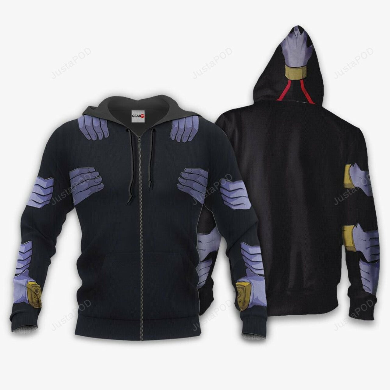 Tomura Shigaraki My Hero Academia Anime 3d All Over Print Hoodie