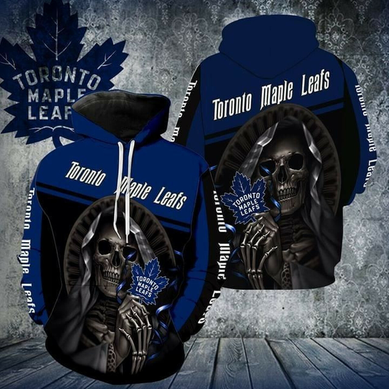 Toronto Maple Leafs 3d All Over Print Hoodie