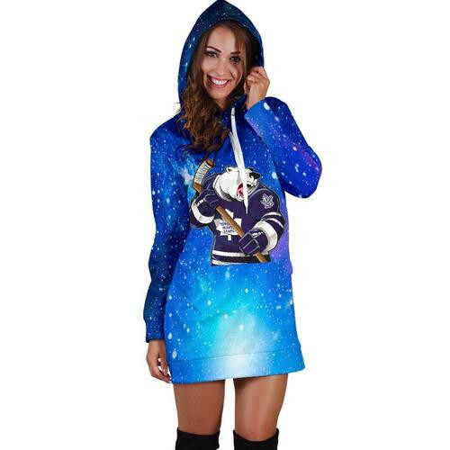 Toronto Maple Leafs Hoodie Dress Sweater Dress Sweatshirt Dress 3d All Over Print For Women Hoodie