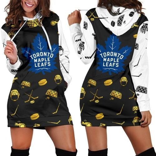 Toronto Maple Leafs Hoodie Dress Sweater Dress Sweatshirt Dress 3d All Over Print For Women Hoodie