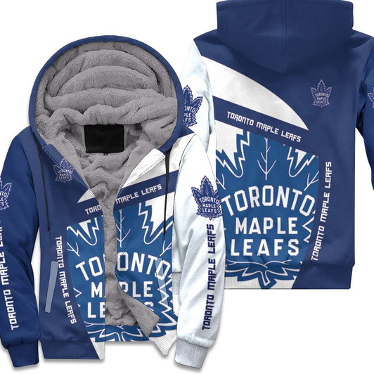 Toronto Maple Leafs Nhl Fan 3D Fleece Hoodie