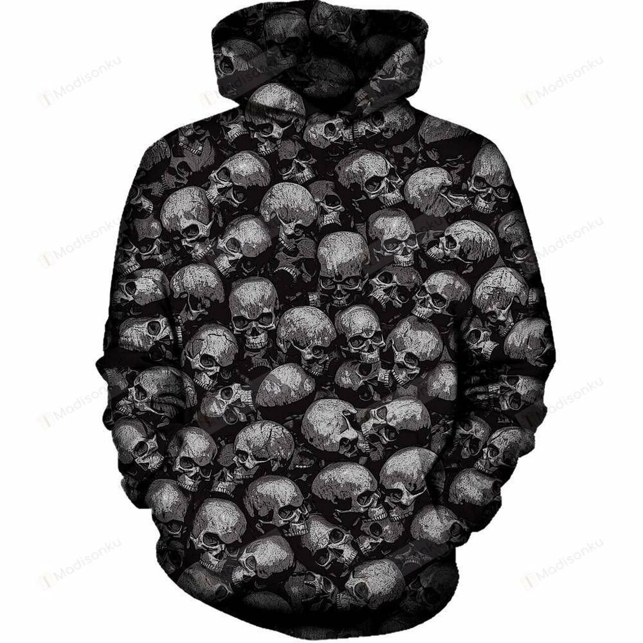 Totally Gothic 3d All Over Printed Hoodie