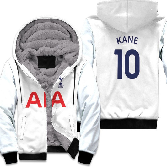 Tottenham Hotspur Harry Kane 10 Football Club Home Jersey Style 3D Allover Gift For Tottenham Hotspur Fans Fleece Hoodie