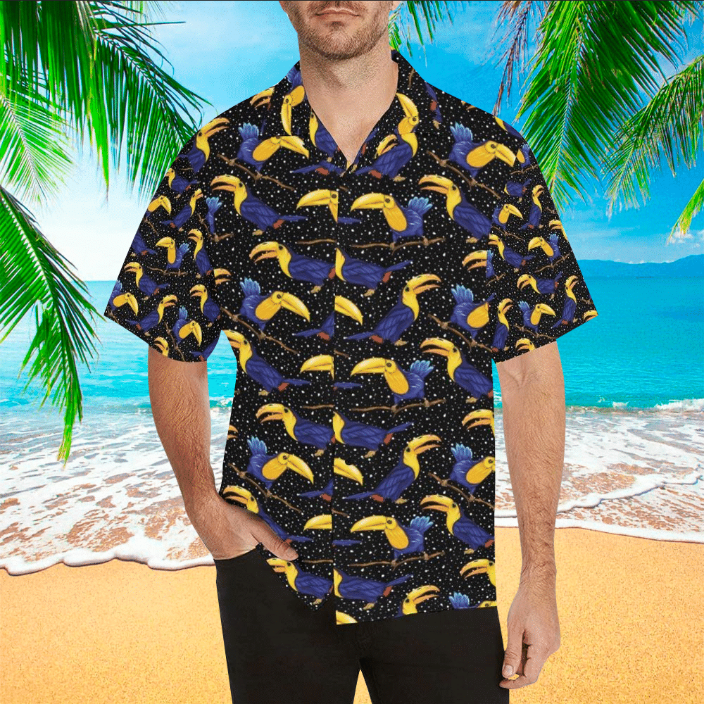 Toucan Aloha Shirt Hawaiian Shirt For Toucan Lovers Shirt For Men and Women