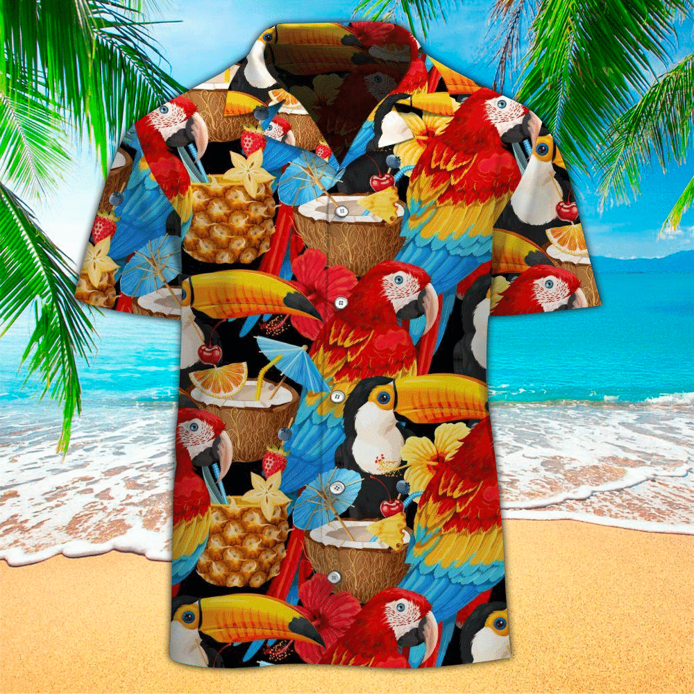 Toucan Aloha Shirt Perfect Hawaiian Shirt For Toucan Lover Shirt For Men and Women