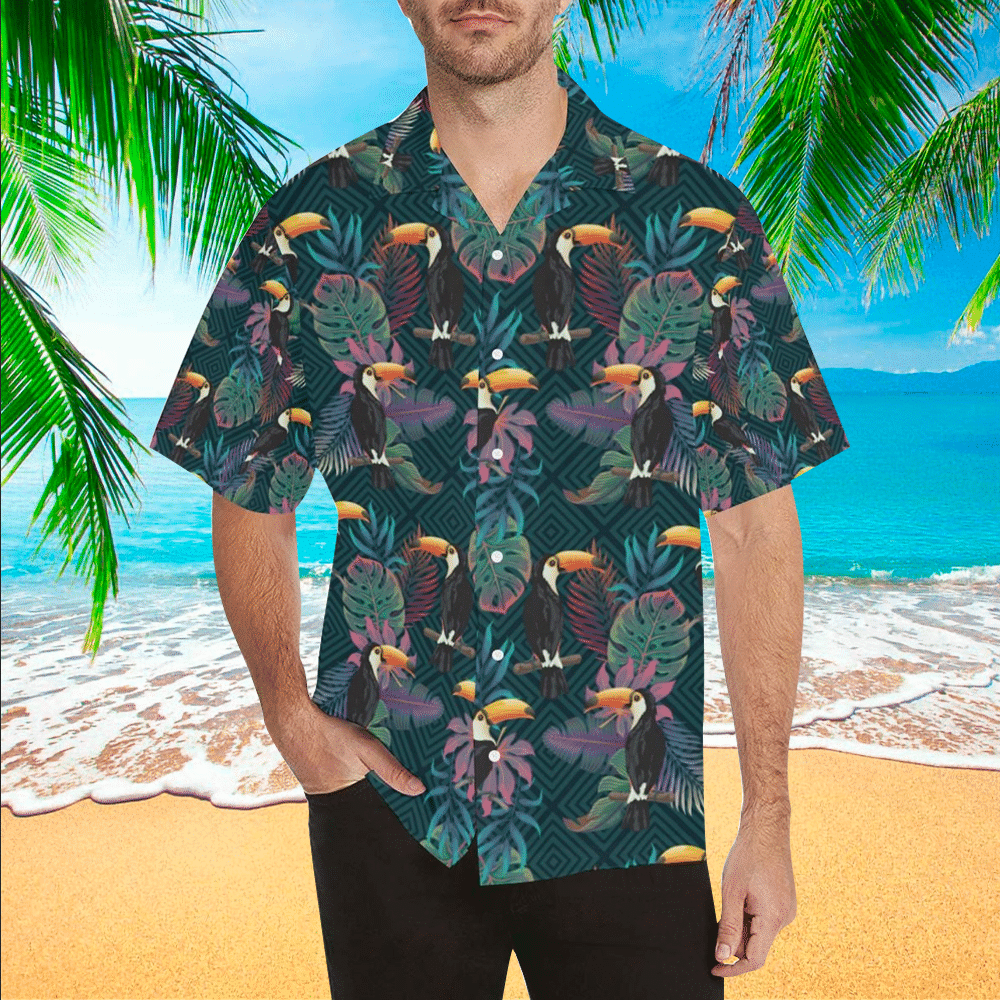 Toucan Hawaiian Shirt Perfect Toucan Clothing Shirt For Men and Women