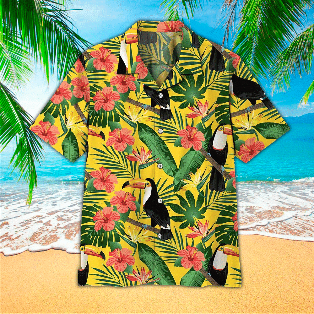 Toucan Hawaiian Shirt Toucan Lover Gifts Shirt For Men and Women